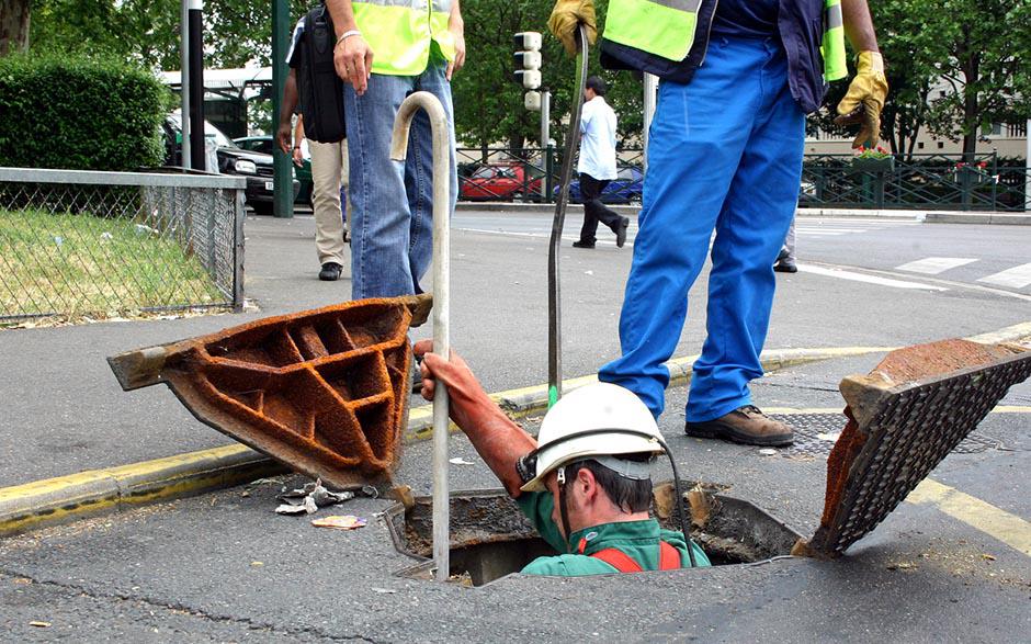 travaux assainissement Saint-Ouen